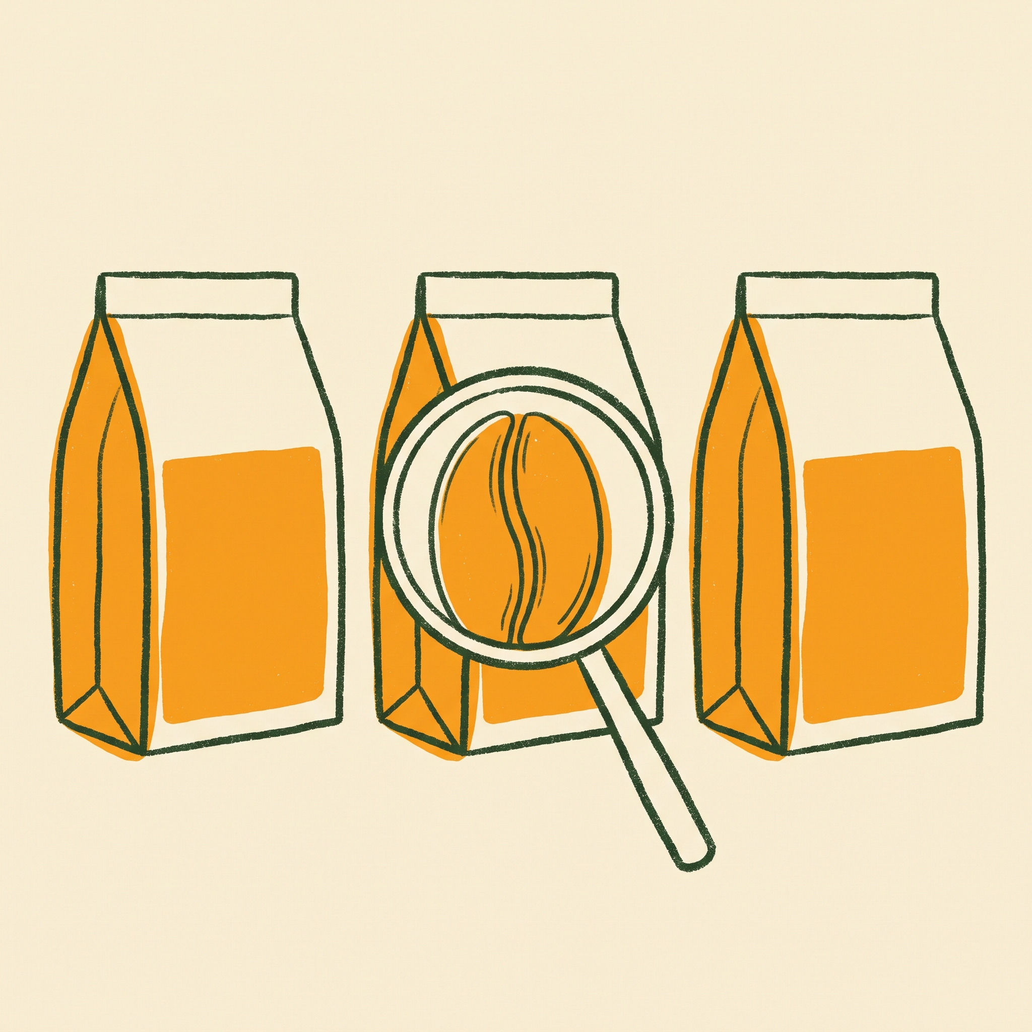 Browse coffee beans