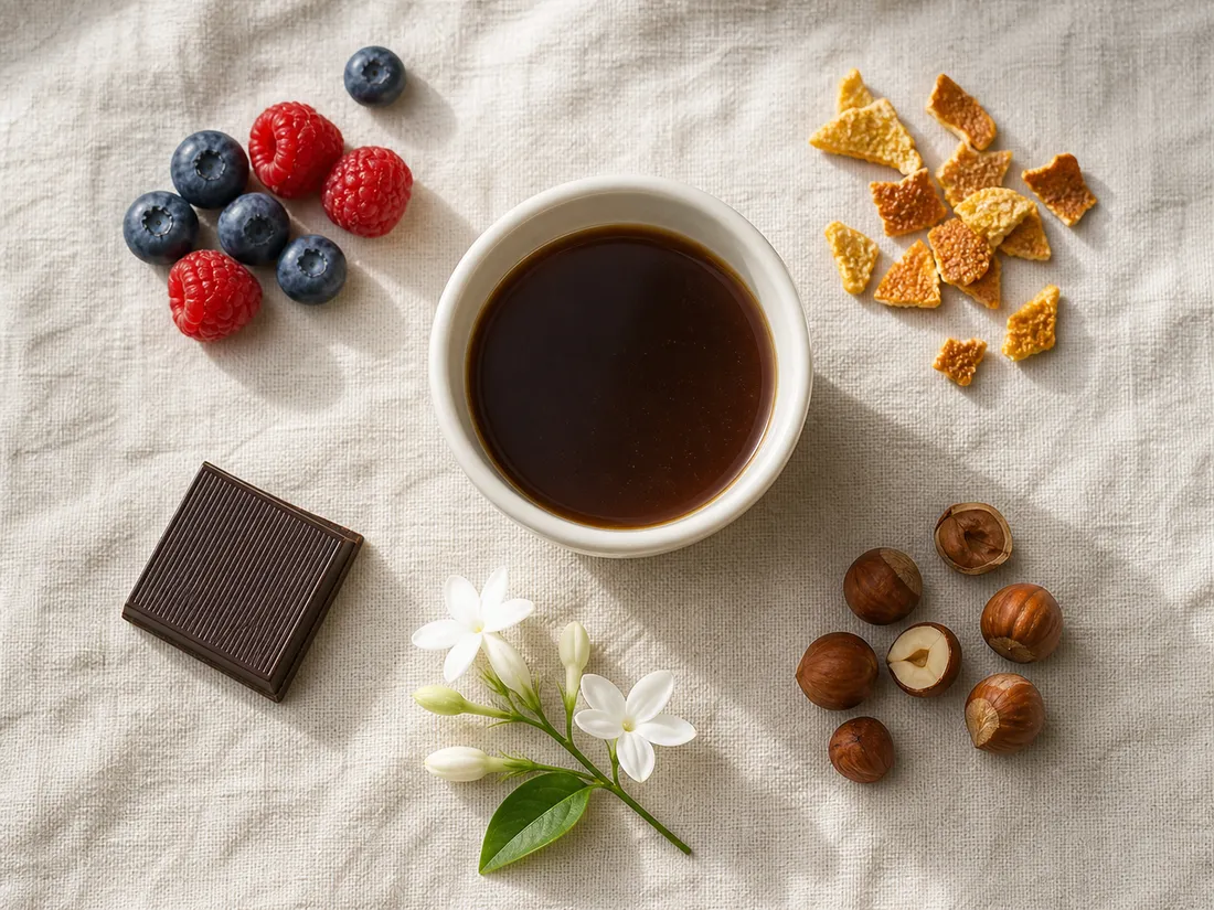 Coffee taste notes in Malaysia flavour atlas