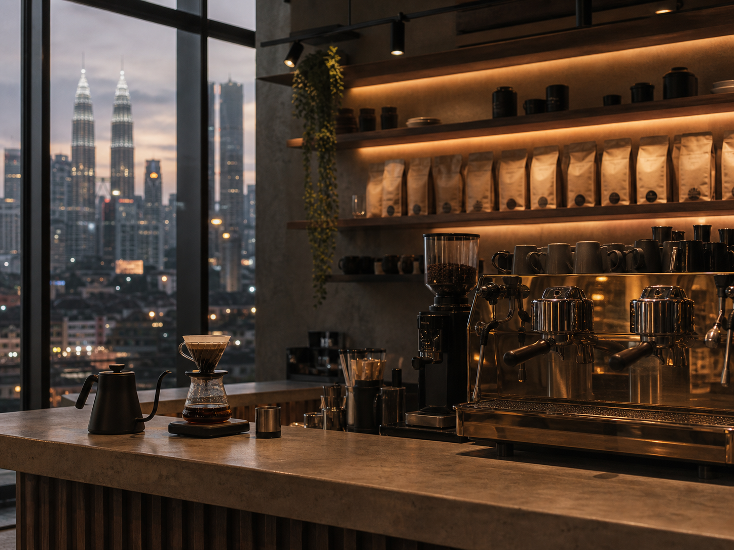 Specialty coffee beans in Kuala Lumpur